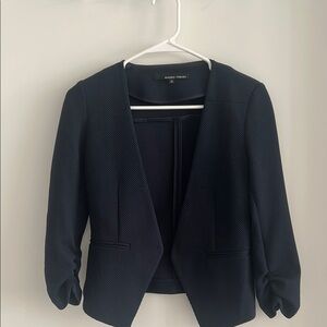 Amanda & Chelsea navy blue Blazer Classic Suit Jacket